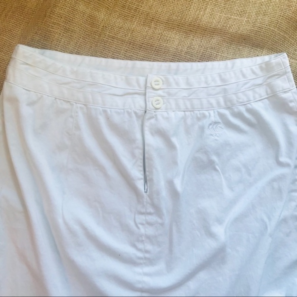 Canterbury of New Zealand Straight Skirt GUC White - Picture 2 of 5